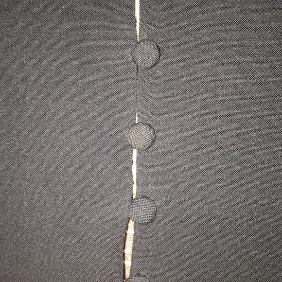 Victoria Beckham Scalloped Dress Work Office S-M - Picture 6 of 6